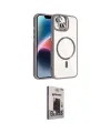 ieg™ iPhone 14 Kılıf Yadigar Asil Koleksiyonu - Siyah Bilvis Hayalet Cam Ekran Koruyucu