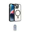 ieg™ iPhone 14 Kılıf Yadigar Asil Koleksiyonu - Siyah Joko Magic 5D Cam