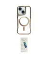 ieg™ iPhone 14 Kılıf Yadigar Klasik Özel Seri - Şeffaf Pasifik Cam Ekran Koruyucu