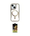 ieg™ iPhone 14 Kılıf Yadigar Klasik Özel Seri - Siyah Buffer Cam Ekran Koruyucu