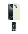ieg™ iPhone 14 Kılıf Yankı Form Serisi - Şeffaf 360 Full Body Arka Koruyucu