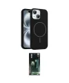 ieg™ iPhone 14 Kılıf Yankı Form Serisi - Şeffaf 360 Full Body Arka Koruyucu
