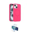 ieg™ iPhone 14 Kılıf Yankı Form Serisi - Siyah 3D Antistatik Cam Ekran Koruyucu