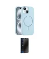ieg™ iPhone 14 Kılıf Yankı Form Serisi - Siyah 3D Antistatik Hayalet Cam Ekran Koruyucu