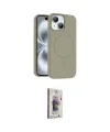 ieg™ iPhone 14 Kılıf Yankı Form Serisi - Siyah Bilvis 3D Cam Ekran Koruyucu