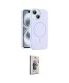ieg™ iPhone 14 Kılıf Yankı Form Serisi - Siyah Bilvis 3D Cam Ekran Koruyucu