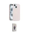 ieg™ iPhone 14 Kılıf Yankı Form Serisi - Siyah Bilvis 3D Cam Ekran Koruyucu