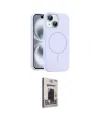 ieg™ iPhone 14 Kılıf Yankı Form Serisi - Siyah Bilvis Hayalet Cam Ekran Koruyucu