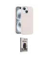 ieg™ iPhone 14 Kılıf Yankı Form Serisi - Siyah Bilvis Hayalet Cam Ekran Koruyucu