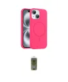 ieg™ iPhone 14 Kılıf Yankı Form Serisi - Siyah Joko Magic 5D Hayalet Cam
