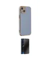 ieg™ iPhone 14 Kılıf Yankı Serisi - Siyah 3D Antistatik Hayalet Cam Ekran Koruyucu