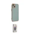ieg™ iPhone 14 Kılıf Yankı Serisi - Siyah Bilvis 3D Cam Ekran Koruyucu