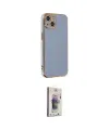 ieg™ iPhone 14 Kılıf Yankı Serisi - Siyah Bilvis 3D Cam Ekran Koruyucu