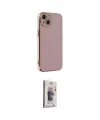 ieg™ iPhone 14 Kılıf Yankı Serisi - Siyah Bilvis 3D Cam Ekran Koruyucu