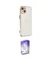 ieg™ iPhone 14 Kılıf Yankı Serisi - Siyah Bilvis 5in1 3D Magic Cam Ekran Koruyucu