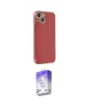 ieg™ iPhone 14 Kılıf Yankı Serisi - Siyah Bilvis 5in1 3D Magic Cam Ekran Koruyucu