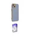ieg™ iPhone 14 Kılıf Yankı Serisi - Siyah Bilvis 5in1 3D Magic Cam Ekran Koruyucu