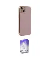 ieg™ iPhone 14 Kılıf Yankı Serisi - Siyah Bilvis 5in1 3D Magic Cam Ekran Koruyucu