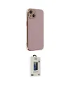 ieg™ iPhone 14 Kılıf Yankı Serisi - Siyah Bilvis Hayalet Cam Ekran Koruyucu