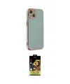 ieg™ iPhone 14 Kılıf Yankı Serisi - Siyah Buffer Cam Ekran Koruyucu