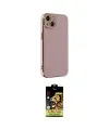 ieg™ iPhone 14 Kılıf Yankı Serisi - Siyah Buffer Cam Ekran Koruyucu