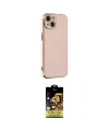 ieg™ iPhone 14 Kılıf Yankı Serisi - Siyah Buffer Cam Ekran Koruyucu