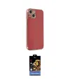 ieg™ iPhone 14 Kılıf Yankı Serisi - Siyah Buffer Hayalet Cam Ekran Koruyucu