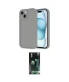 ieg™ iPhone 14 Kılıf Yankı Yansıma Özel Seri - Şeffaf 360 Full Body Arka Koruyucu
