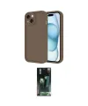 ieg™ iPhone 14 Kılıf Yankı Yansıma Özel Seri - Şeffaf 360 Full Body Arka Koruyucu