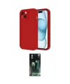 ieg™ iPhone 14 Kılıf Yankı Yansıma Özel Seri - Şeffaf 360 Full Body Arka Koruyucu