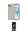 ieg™ iPhone 14 Kılıf Yankı Yansıma Özel Seri - Şeffaf 360 Full Body Arka Koruyucu