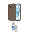 ieg™ iPhone 14 Kılıf Yankı Yansıma Özel Seri - Şeffaf Royal Nano Ekran Koruyucu