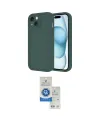 ieg™ iPhone 14 Kılıf Yankı Yansıma Özel Seri - Şeffaf Royal Nano Ekran Koruyucu
