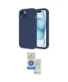 ieg™ iPhone 14 Kılıf Yankı Yansıma Özel Seri - Şeffaf Royal Nano Ekran Koruyucu