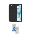 ieg™ iPhone 14 Kılıf Yankı Yansıma Özel Seri - Şeffaf Royal Nano Ekran Koruyucu