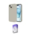 ieg™ iPhone 14 Kılıf Yankı Yansıma Özel Seri - Siyah Bilvis 5in1 3D Magic Cam Ekran Koruyucu