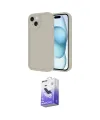 ieg™ iPhone 14 Kılıf Yankı Yansıma Özel Seri - Siyah Bilvis 5in1 5D Magic Hayalet Cam Ekran Koruyucu