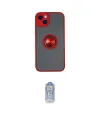 ieg™ iPhone 14 Kılıf Yörünge Çizgi - Siyah Joko Magic 5D Cam