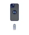ieg™ iPhone 14 Kılıf Yörünge Çizgi - Siyah Joko Magic 5D Cam