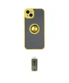 ieg™ iPhone 14 Kılıf Yörünge Çizgi - Siyah Joko Magic 5D Hayalet Cam