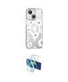 ieg™ iPhone 14 Kılıf Yörünge Işık Prime - Siyah 3D Antistatik Cam Ekran Koruyucu