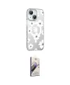 ieg™ iPhone 14 Kılıf Yörünge Işık Prime - Siyah Bilvis 3D Mat Cam Ekran Koruyucu