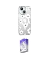 ieg™ iPhone 14 Kılıf Yörünge Işık Prime - Siyah Bilvis 5in1 3D Magic Cam Ekran Koruyucu