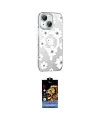 ieg™ iPhone 14 Kılıf Yörünge Işık Prime - Siyah Buffer Hayalet Cam Ekran Koruyucu