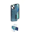 ieg™ iPhone 14 Kılıf Yörünge Işık Serisi - Siyah 3D Antistatik Cam Ekran Koruyucu