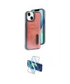 ieg™ iPhone 14 Kılıf Yörünge Işık Serisi - Siyah 3D Antistatik Cam Ekran Koruyucu