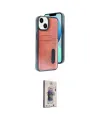 ieg™ iPhone 14 Kılıf Yörünge Işık Serisi - Siyah Bilvis 3D Cam Ekran Koruyucu