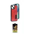 ieg™ iPhone 14 Kılıf Yörünge Işık Serisi - Siyah Buffer Cam Ekran Koruyucu