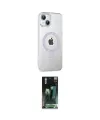 ieg™ iPhone 14 Kılıf Yörünge Koleksiyonu - Şeffaf 360 Full Body Arka Koruyucu