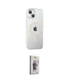 ieg™ iPhone 14 Kılıf Yörünge Koleksiyonu - Siyah Bilvis 3D Cam Ekran Koruyucu